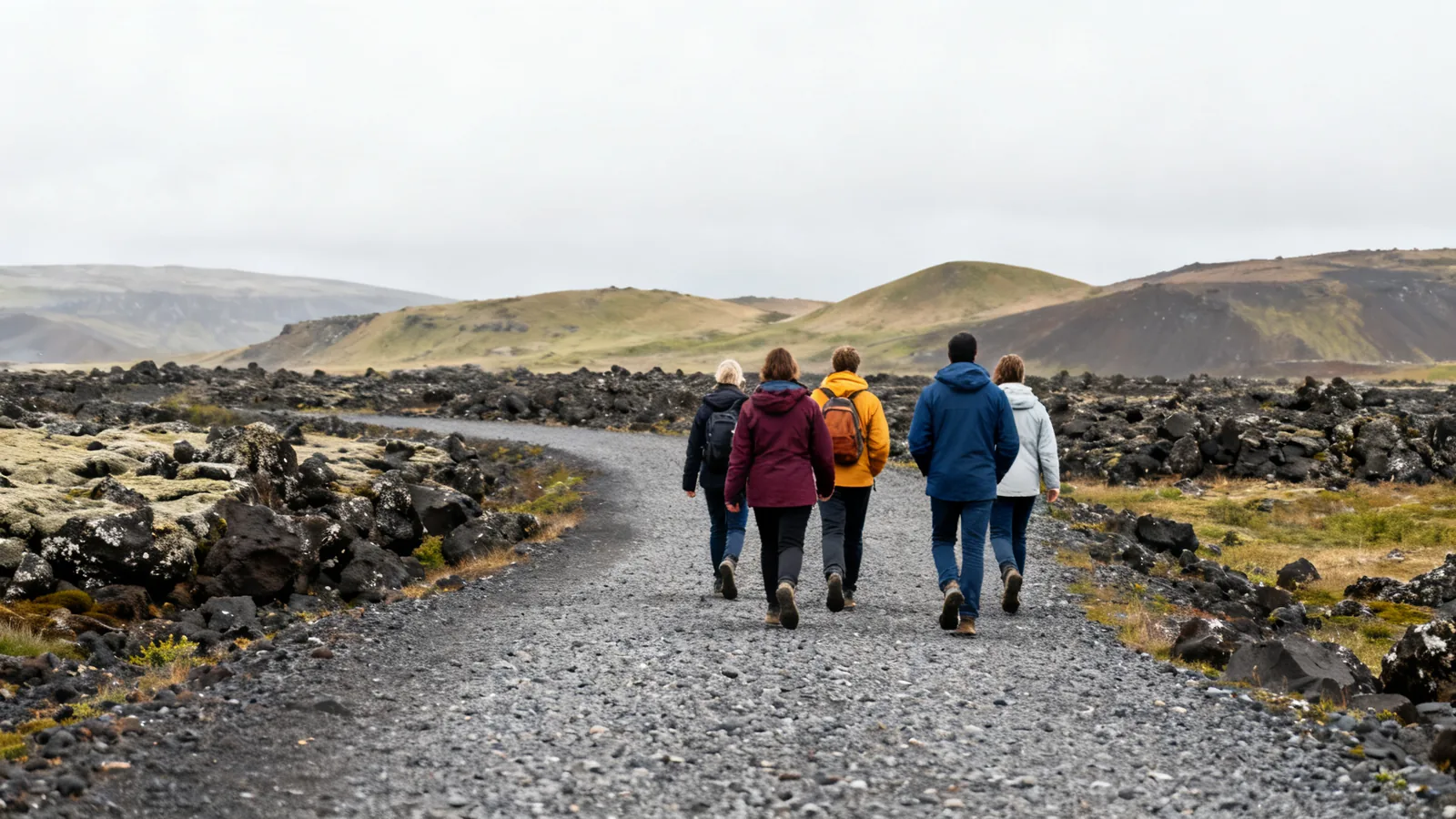 Generic Icelandic walking group